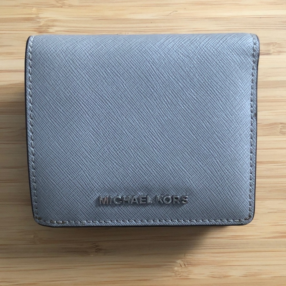 Michael Kors Light Gray Wallet
